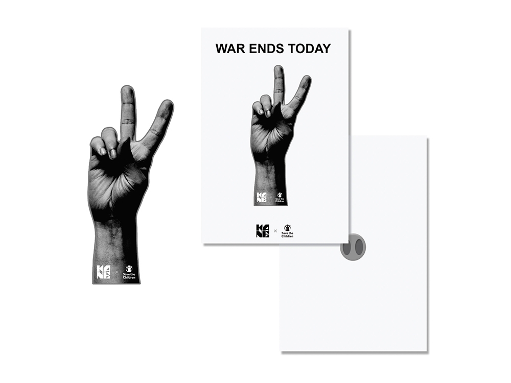 War Ends Today Pin
