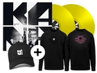 RE/CONNECT Live Bundle Gesigneerd Geel Vinyl + Sweater + Cap