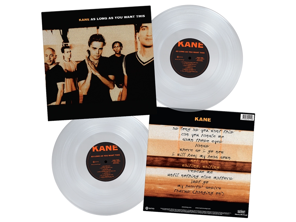 As Long As You Want This Limited Crystral Clear Vinyl
