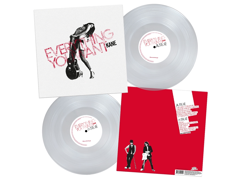 Everything You Want Limited Crystral Clear Vinyl