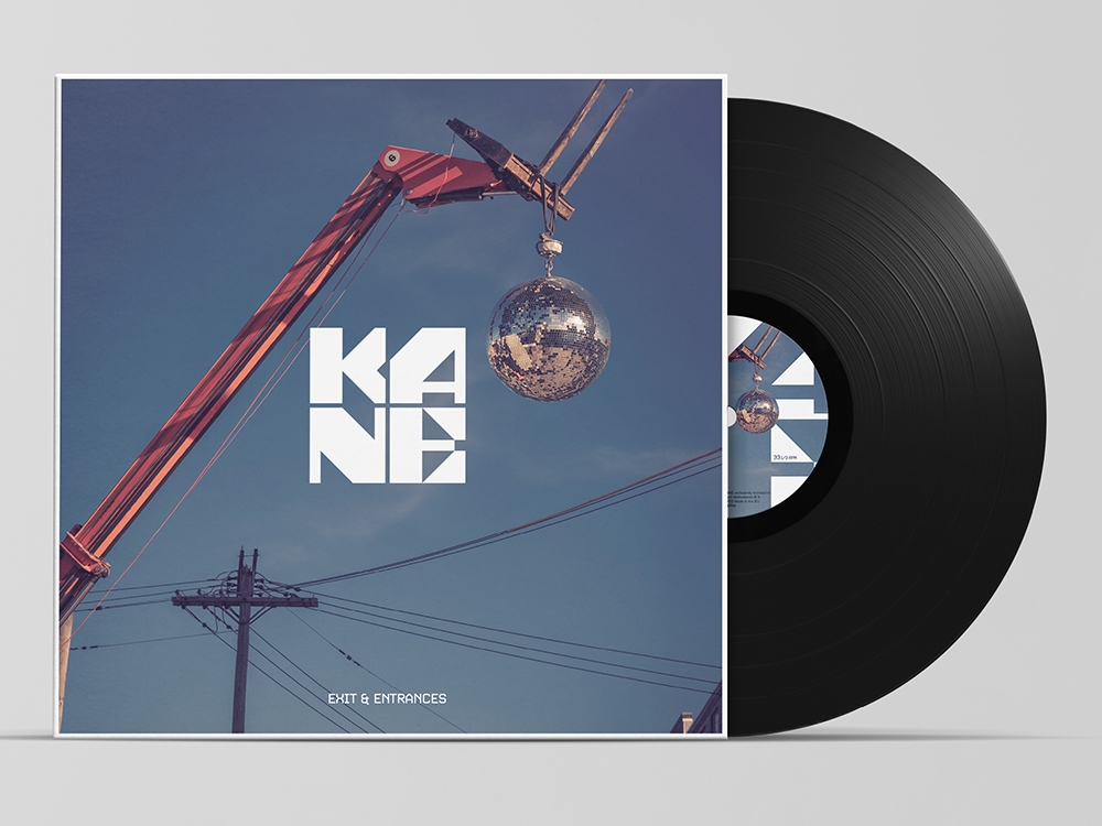 Exit & Entrances Gesigneerd Zwart Vinyl