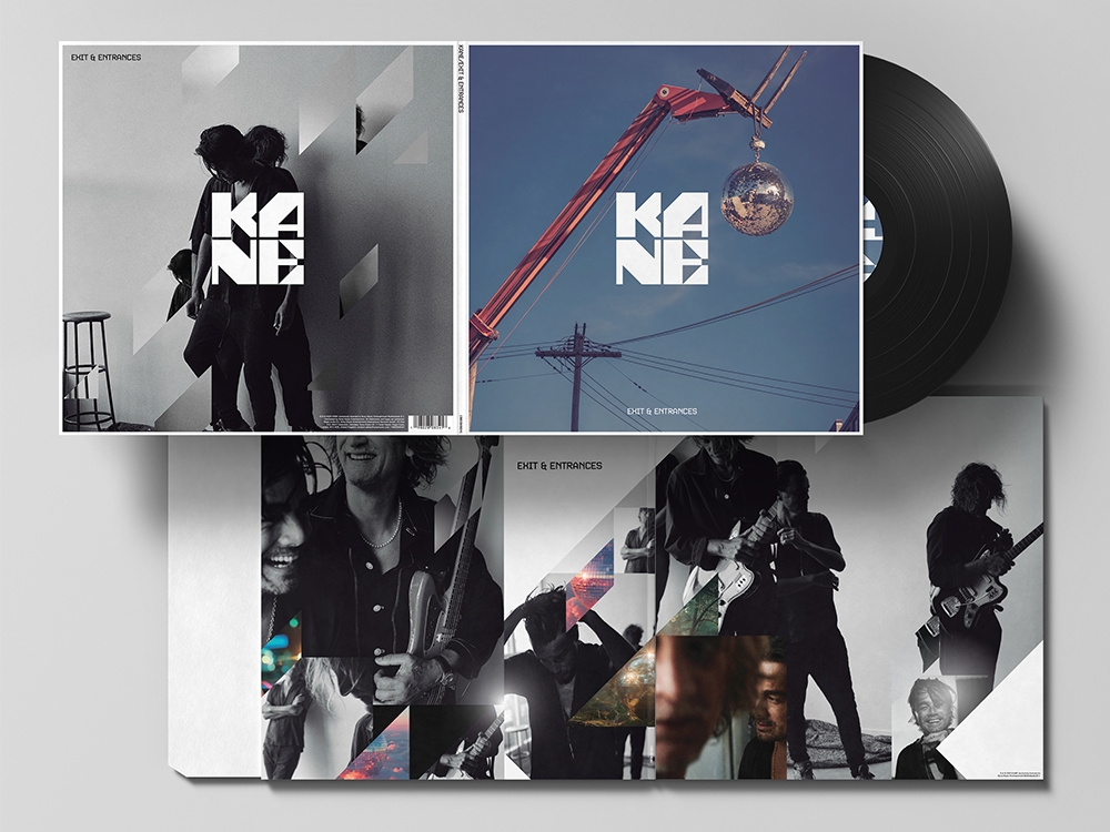 Exit & Entrances Gesigneerd Zwart Vinyl