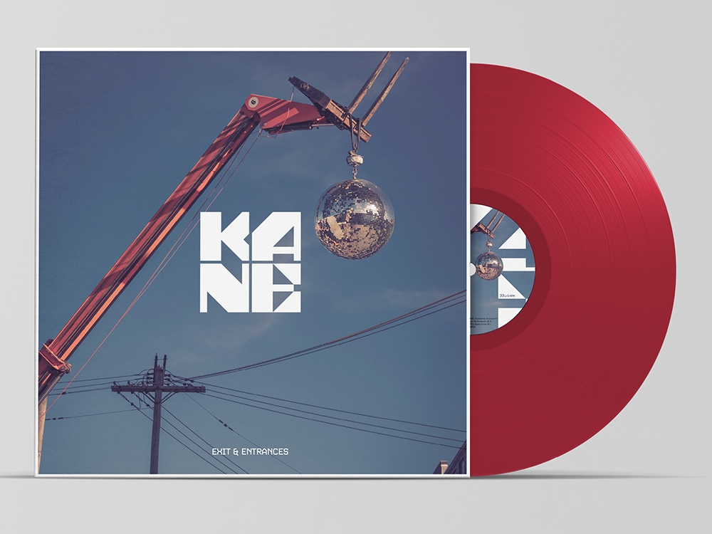 Exit & Entrances Gesigneerd Rood Vinyl