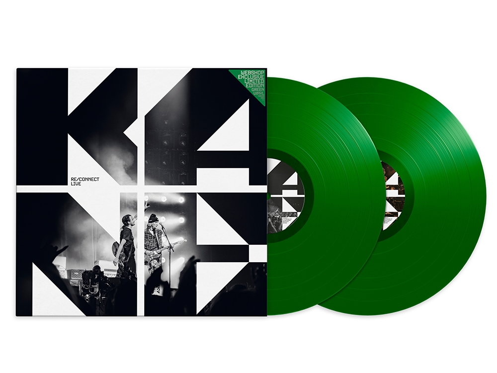 RE/CONNECT LIVE Webshop Exclusive - Gesigneerd Groen Vinyl