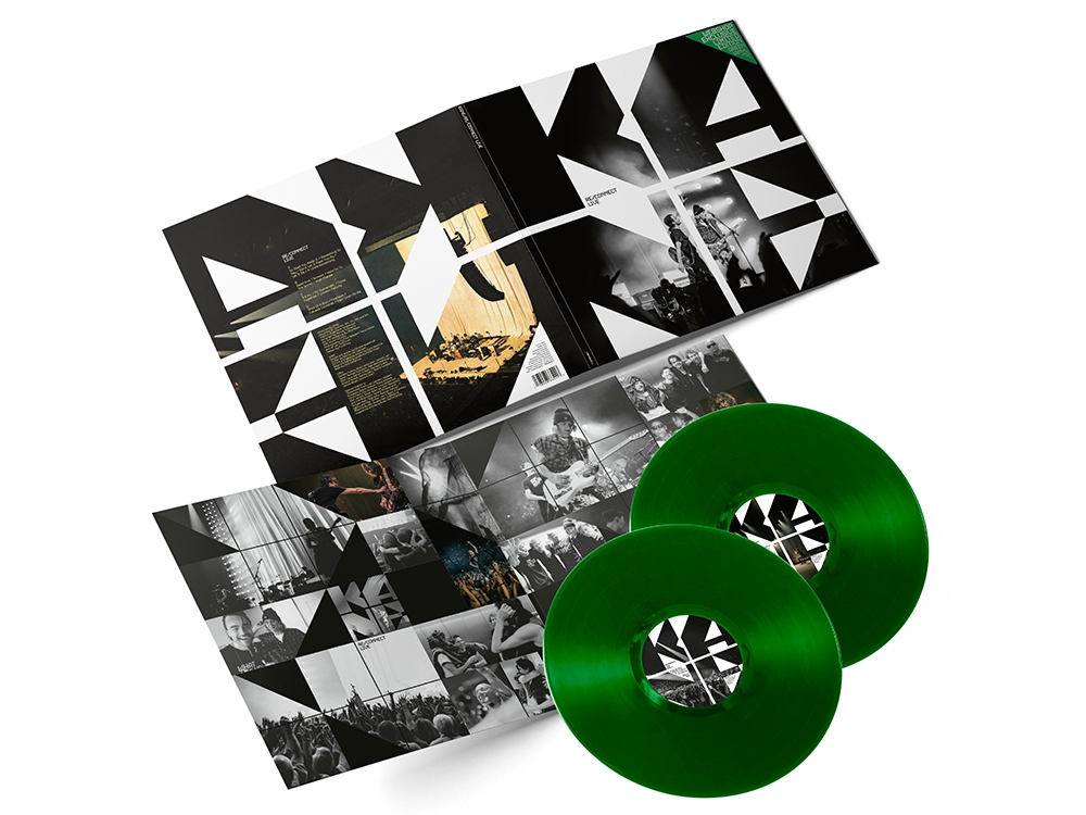 RE/CONNECT LIVE Webshop Exclusive - Gesigneerd Groen Vinyl